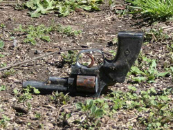  Imagen del arma, un revolver calibre 32 largo, marca *Tiber*, con siete proyectiles....